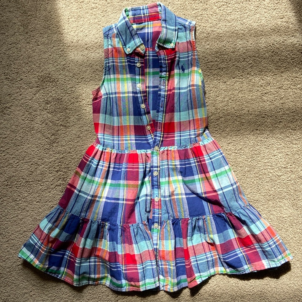 Girls polo dress size 6
